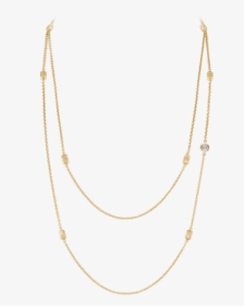 Harry Winston Necklace Gold Simple, HD Png Download, Transparent PNG