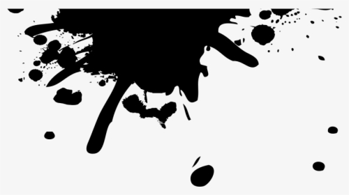 Transparent Bendy Png - Bendy And The Ink Machine Ink Splat Png, Png Download, Transparent PNG