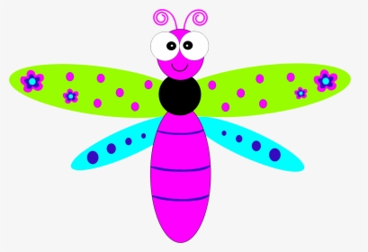 Dragonfly Clipart - Dibujos Animados De Libelulas, HD Png Download, Transparent PNG
