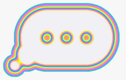 #text #textbubble #bubble #speechbubble #iphone #holo - Text Bubble Gif Transparent, HD Png Download, Transparent PNG