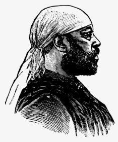 Beard Gang History - Ethiopian Black And White Art, HD Png Download, Transparent PNG