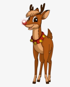 Rudolph The Red Nosed Reindeer - Rudolph The Red Nosed Reindeer The Movie Rudolph Deviantart, HD Png Download, Transparent PNG