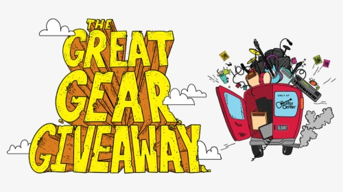 Great Gear Giveaway Logo With Truck - Guitar Center, HD Png Download, Transparent PNG