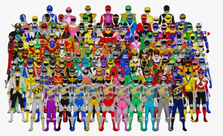 Show All Power Rangers, HD Png Download, Transparent PNG