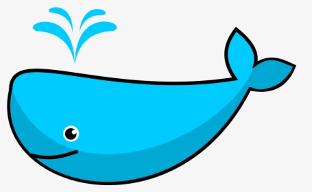 Leaf,area,fish - Blue Whale Clipart, HD Png Download, Transparent PNG