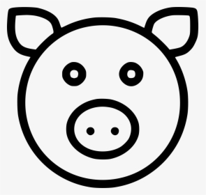 Transparent Pig Face Png - Spiked Circle, Png Download, Transparent PNG