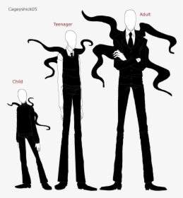 Drawn Slender Man Love Pencil And In Color Drawn Slender - Creepypasta Slender Man Drawings, HD Png Download, Transparent PNG