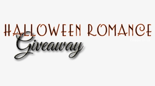 Halloween Romance Giveaway October 11-31 - Calligraphy, HD Png Download, Transparent PNG