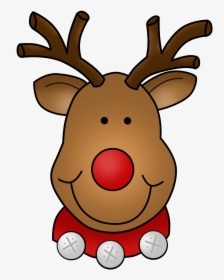 Dots - Rudolph The Red Nosed Reindeer Face, HD Png Download, Transparent PNG