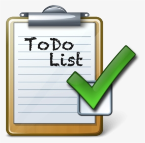 Checklist To Do List Clipart - Free Checklist Clip Art, HD Png Download, Transparent PNG