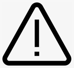Warning Triangle - Alert Svg Icon, HD Png Download, Transparent PNG