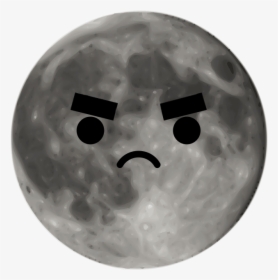 Full Moon Emojis Messages Sticker-4 - Full Moon Art Transparent, HD Png Download, Transparent PNG