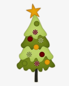 Clip Art Primitive Christmas Tree Clip Art - Pinos De Navidad Dibujo, HD Png Download, Transparent PNG