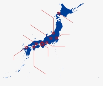 Japan Map Silhouette Png, Transparent Png, Transparent PNG