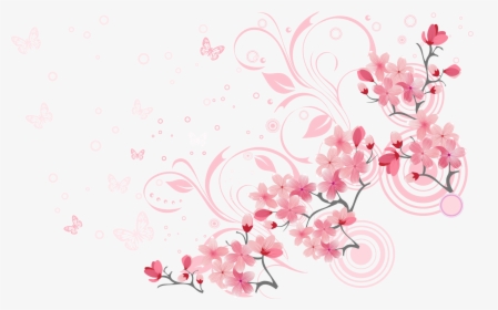 Cherry Blossom Euclidean Vector - Vector Cherry Blossom Png, Transparent Png, Transparent PNG