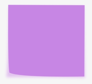 Transparent Blank Post It Note Png - Violet Square Clip Art, Png Download, Transparent PNG