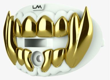 Football Mouth Guard Gold, HD Png Download, Transparent PNG