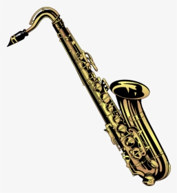 Band Saxophone Clip Art - Music Instruments Hd Png, Transparent Png, Transparent PNG