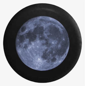 Full Moon Glowing Jeep Liberty Tire Cover Cb - Moon Png, Transparent Png, Transparent PNG