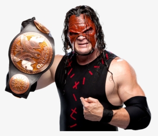 Kane Holding Tag Team Championship-awl1032 - Kane Tag Team Champion, HD Png Download, Transparent PNG