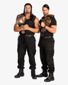 Seth Rollins & Roman Reigns - Seth Rollins And Roman Reigns Champions, HD Png Download, Transparent PNG