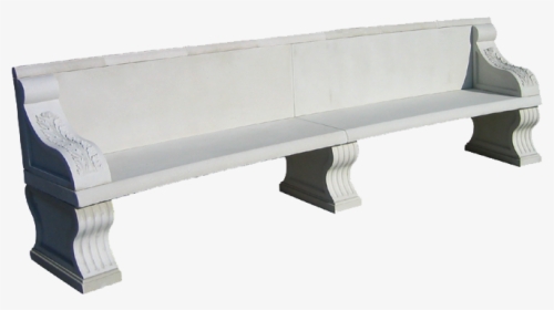 Cast Stone Bench Bn - Bench, HD Png Download, Transparent PNG