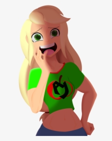 My Little Pony Equestria Girls Applejack Belly Button, HD Png Download, Transparent PNG