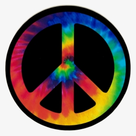 Peace Symbol Png - Finger Tie Dye Peace Sign, Transparent Png, Transparent PNG