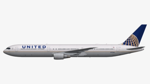 Transparent United Airplane Png - United Airlines Plane Png, Png Download, Transparent PNG