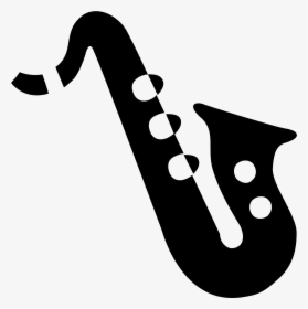 Collection Of Free Saxophone Vector Musician - Black Saxophone Clipart, HD Png Download, Transparent PNG