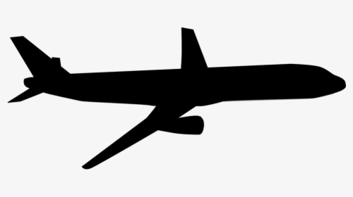 Airplane United States Art Clip Art - Black And White Airplane, HD Png Download, Transparent PNG