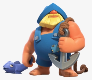 Fisherman From Clash Royale, HD Png Download, Transparent PNG