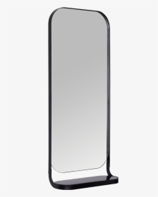 8116 Jordana Black Salon Mirror With Stone Bench - Smartphone, HD Png Download, Transparent PNG