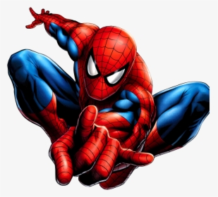 Spider-man Miles Morales Clip Art - Transparent Background Spiderman Clipart, HD Png Download, Transparent PNG
