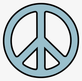 Peace Symbol Png Transparent Image - Peace Sign No Background, Png Download, Transparent PNG
