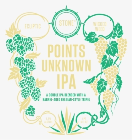 Ecliptic / Wicked Weed / Stone Points Unknown Ipa - Illustration, HD Png Download, Transparent PNG
