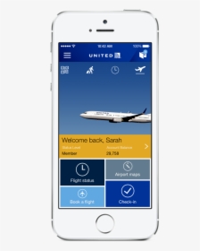 United Airlines App, HD Png Download, Transparent PNG