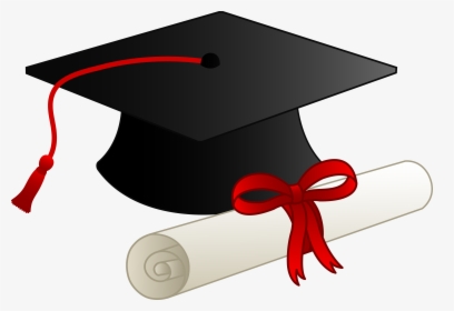Transparent Cap And Gown Png - Transparent Graduation Clipart, Png Download, Transparent PNG