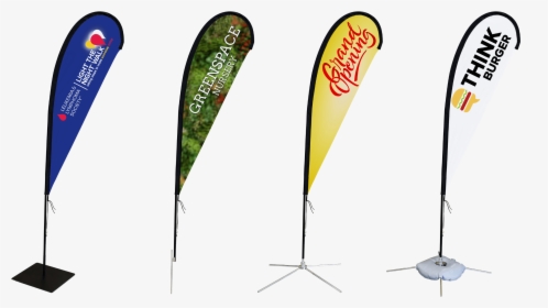 Teardrop Flag Banners Signs - Flag Banners Png, Transparent Png, Transparent PNG