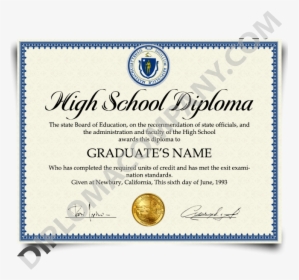 Fake Usa High School Diploma - Sigma Delta Tau, HD Png Download, Transparent PNG