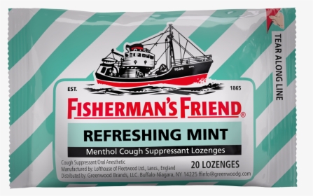Ff Sfmint 20ct - Fisherman Friend Lemon, HD Png Download, Transparent PNG