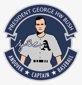 Transparent George Bush - Andover Baseball Patch, HD Png Download, Transparent PNG