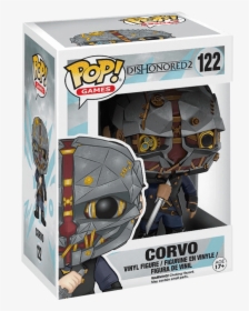 Dishonored 2 Corvo Pop Figure - Dishonored Funko Pop, HD Png Download, Transparent PNG