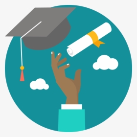 Student Graduate Icon Png Clipart , Png Download - Graduate Png, Transparent Png, Transparent PNG