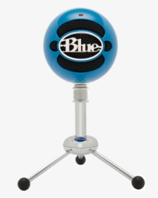 Blue Snowball Mic Blue, HD Png Download, Transparent PNG