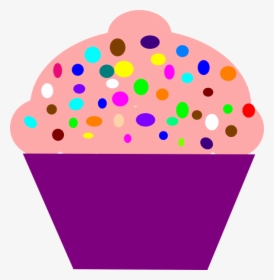 Cute Birthday Cupcakes Png - Cupcake Clipart With Numbers, Transparent Png, Transparent PNG