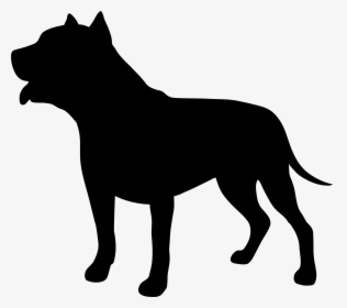 Wildlife,puma,silhouette - Pit Bull Dog Silhouette, HD Png Download, Transparent PNG