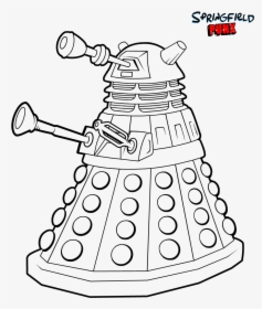 Transparent Inside Out Clipart - Dr Who Colouring Pages, HD Png Download, Transparent PNG