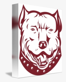 Transparent Bull Terrier Clipart - American Pit Bull Terrier, HD Png Download, Transparent PNG