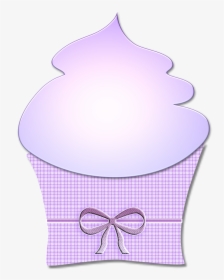 Purple Cupcake Clip Art - Lampshade, HD Png Download, Transparent PNG
